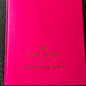 Kate space used “Things We Love” book
